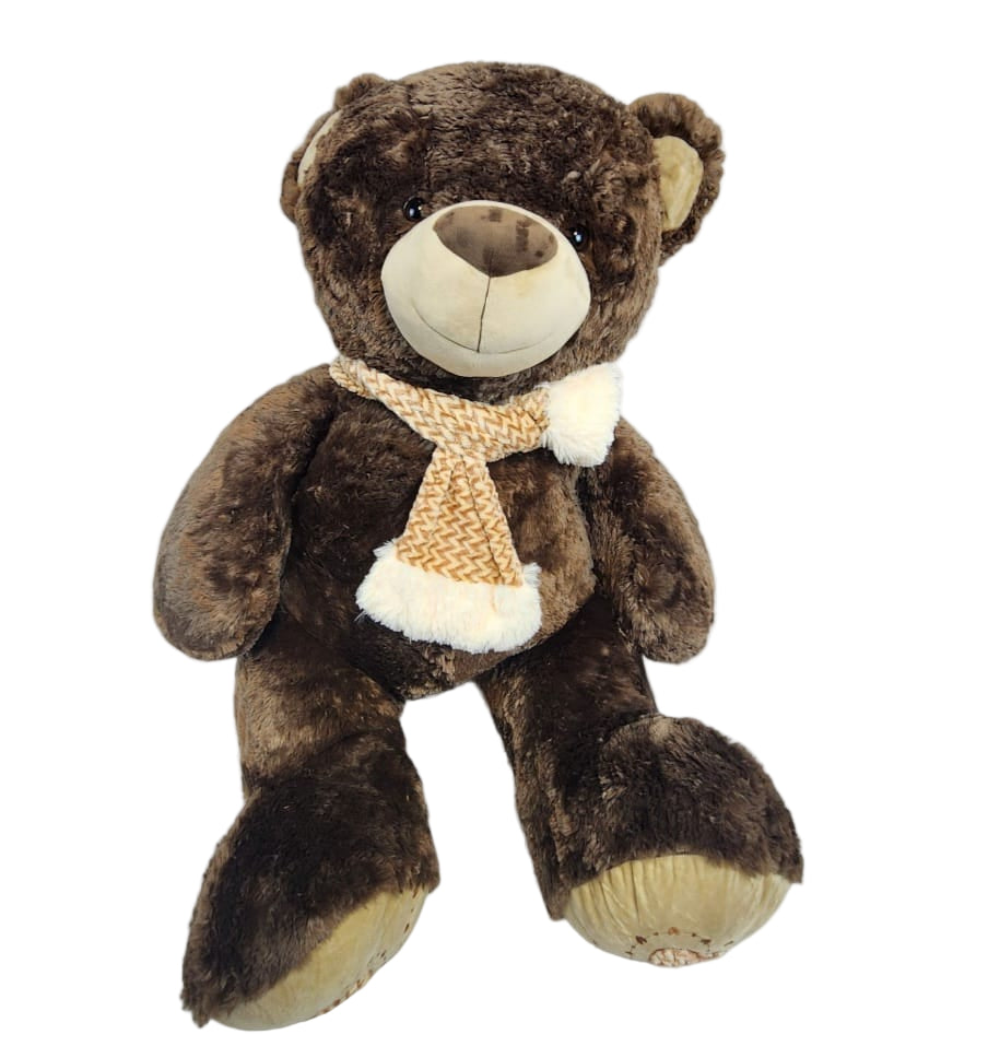 Peluche Ours Géant Camouflage 115cm - Jouet Doux pour Enfants