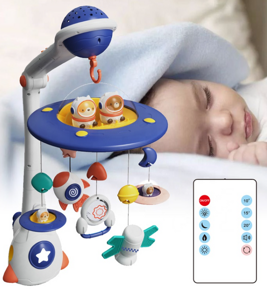 Mobile Musical Bébé – Universe Baby Bed Bell (3M+)