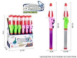 Pistolet à Bulles Manuel Bâton de Fusée (Rocket Bubble Wand)