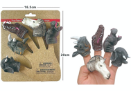 Marionnettes à Doigts Animaux Sauvages (5 pcs)