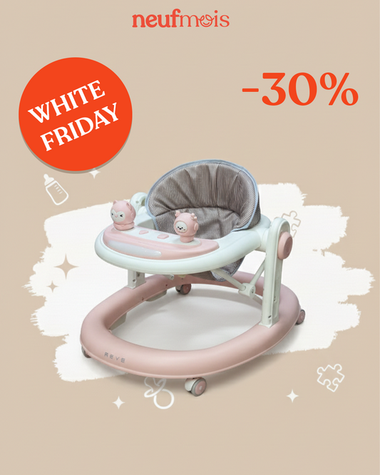 Trotteur  Bébé Pliable Thème Crocodile