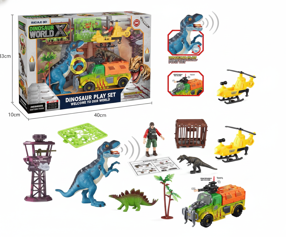 Figurines & Dinosaures Sonores Cadeau Garçon