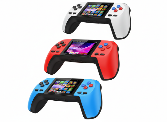 Console de Jeu Portable Rétro – Écran HD – Jeux Classiques Intégrés