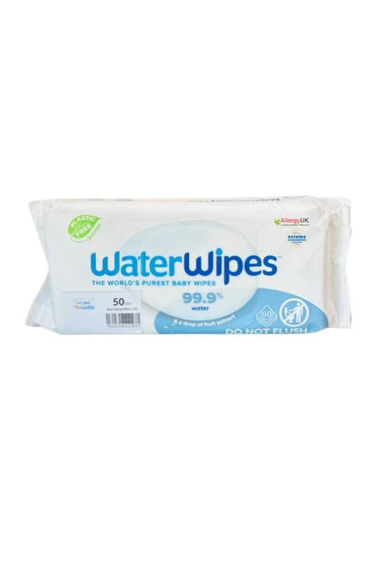 WaterWipes Lingettes Bébé Pures 99,9% Eau | Sans Plastique | Peau Ultra-Sensible | Pack de 4 x 60