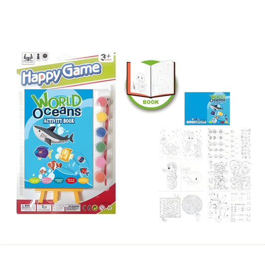 Kit Coloriage & Activités Océan pour Enfants