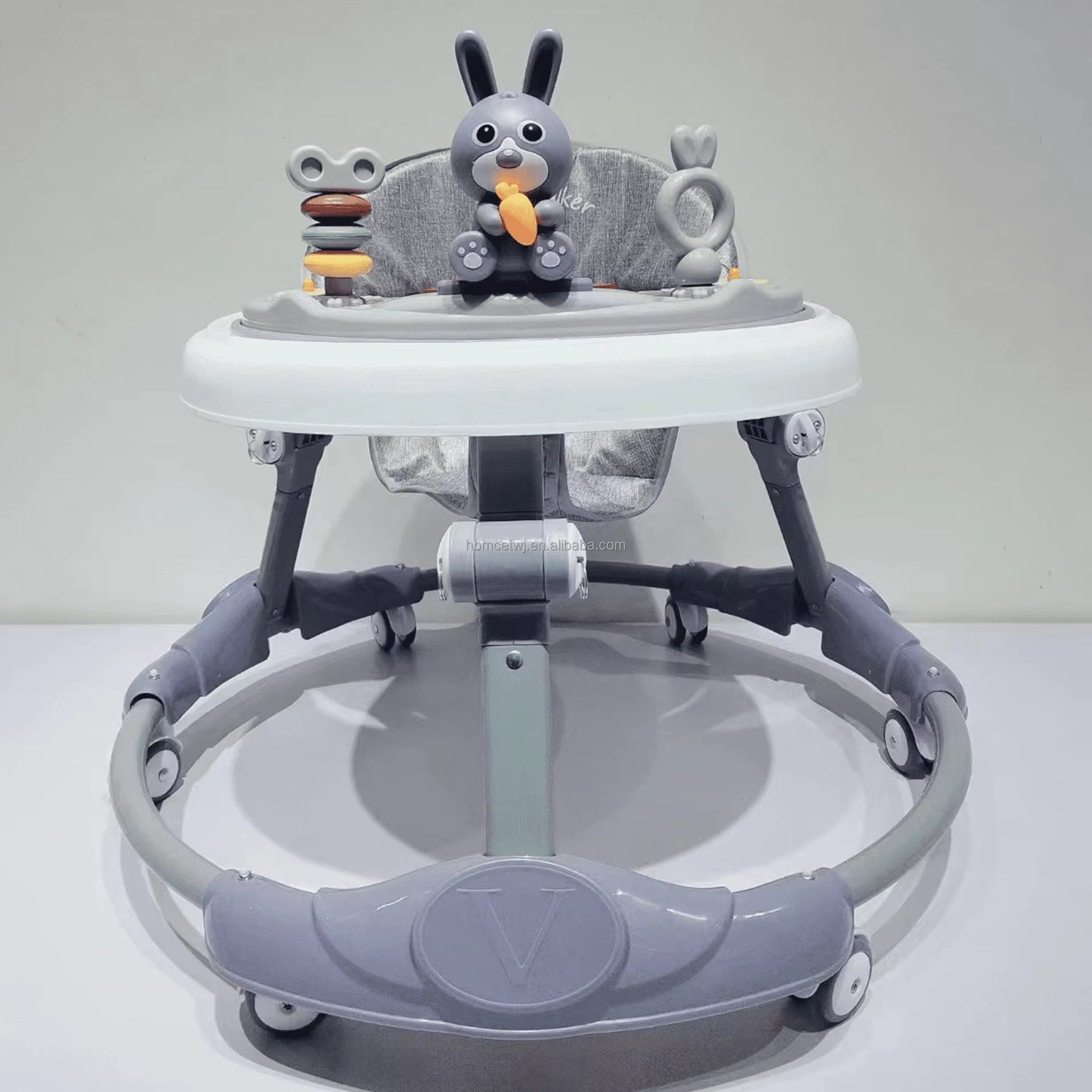 Trotteur Bébé Pliable 3-en-1 "Babywalker" avec Plateau d'Activités Amovible