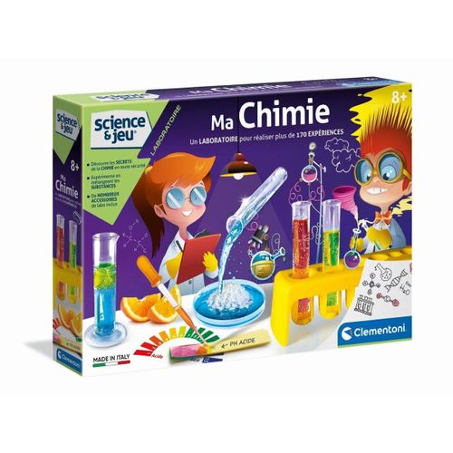 Clementoni Science & Jeu - Laboratoire Ma Chimie Avancé