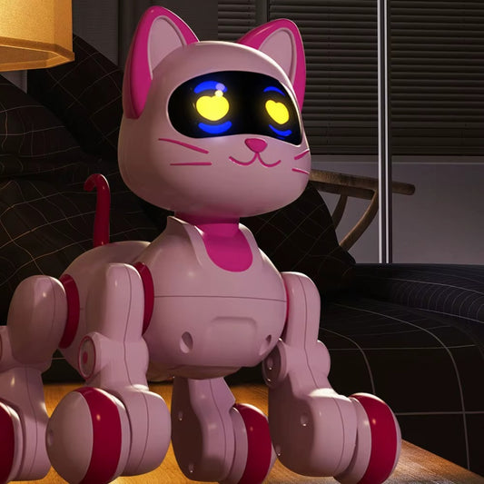 Chat Robot Télécommandé Musical (Rechargeable)