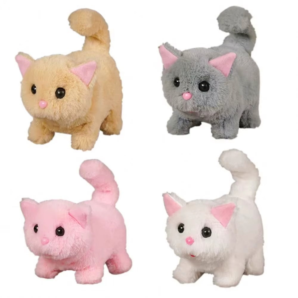 Peluche Chat Électronique avec Sons