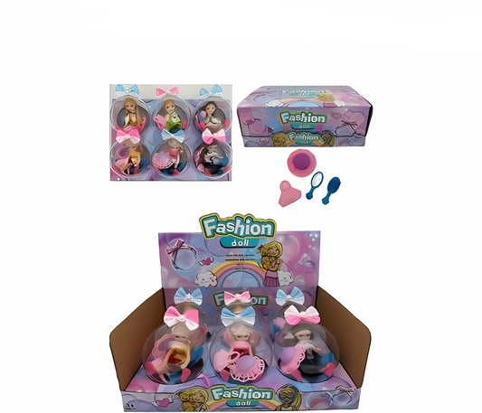 Mini Poupées Kelly de 5 Pouces - Lot de 6