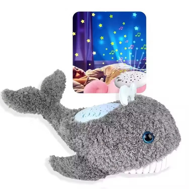 Baleine en Peluche Projecteur Apaisant