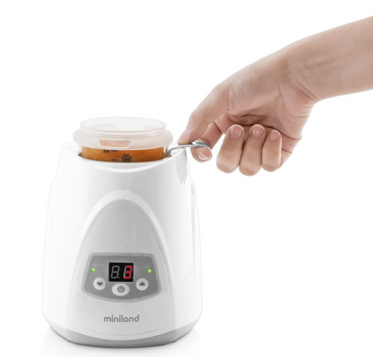 Chauffe-Biberon Digital Miniland - Réchauffeur Rapide et Précis pour Lait et Petits Pots